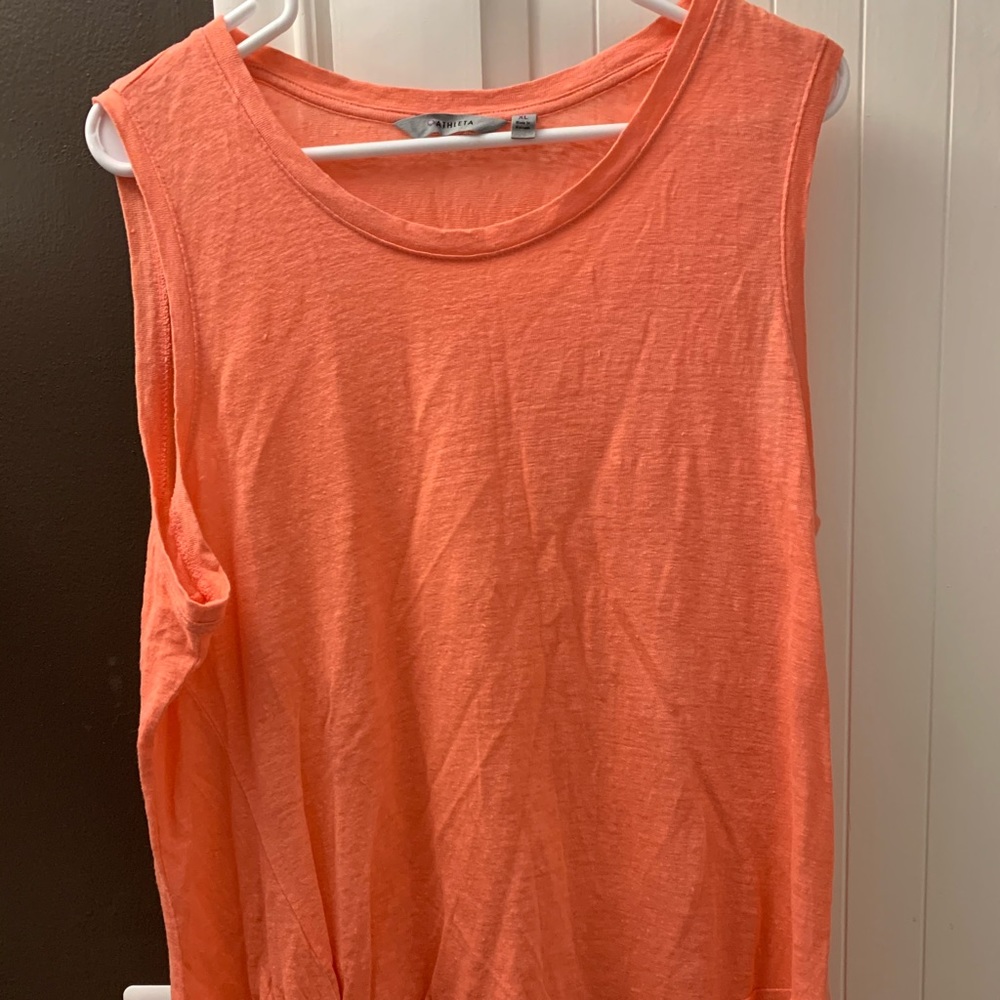 Athleta dressy muscle shirt style tank size XL